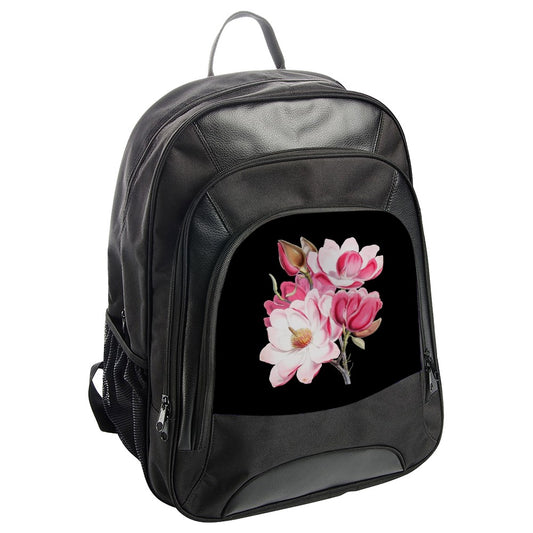 Magnolia Backpack, Floral Design Backpack, Flower Backpack, Trendy Backpack, Stylish Backpack, Unique Backpack - Tawshia