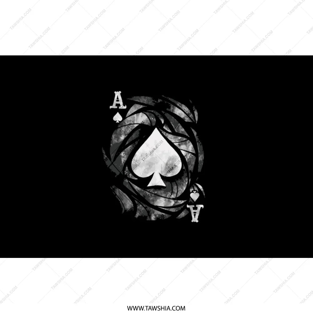 Ace of Spades Grunge Style Graphic Tee product