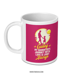 Guiding My Daughter's Journey With Love & Light Mug product type