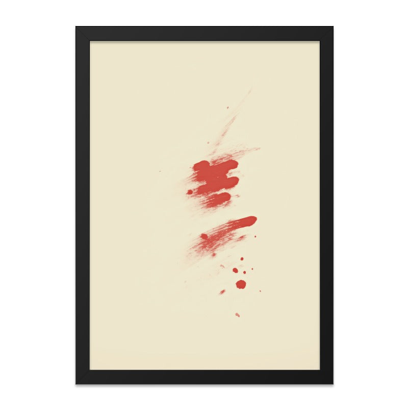 Red Abstract Wall Art, Minimalist Print, Modern Home Decor, Abstract Painting, Unique Wall Decor, Gallery Wall Art, Contemporary Art - Tawshia