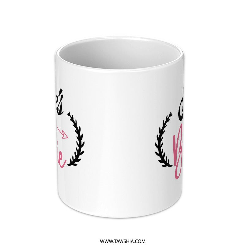 She's My Bestie Mug, Best Friend Gift, Funny Best Friend Mug, Gift for Best Friend, Bestie Birthday Gift, Sister Mug, BFF Mug - Tawshia