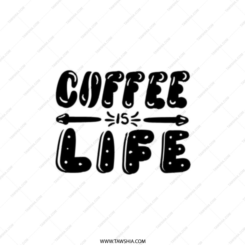 Coffee is Life Pocket Mirror, Cute Mirror, Funny Mirror, Unique Pocket Mirror, Gift for Her, Small Mirror, Travel Mirror, Everyday Mirror - Tawshia