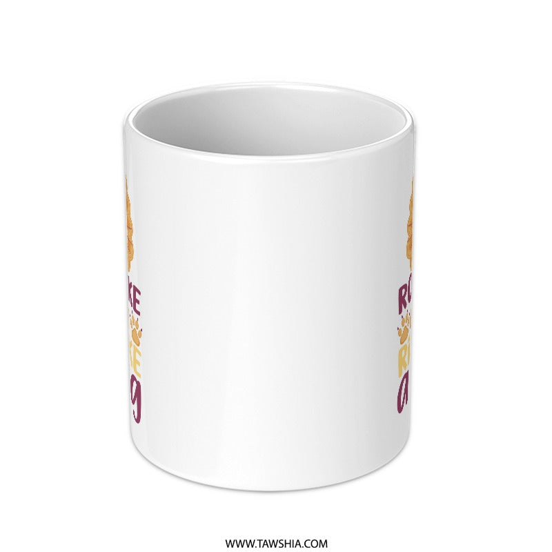 Lion King Mug, Motivational Quote Mug, Roar Like a Lion, Rise Like a King, Inspirational Mug, Gift Mug - Tawshia
