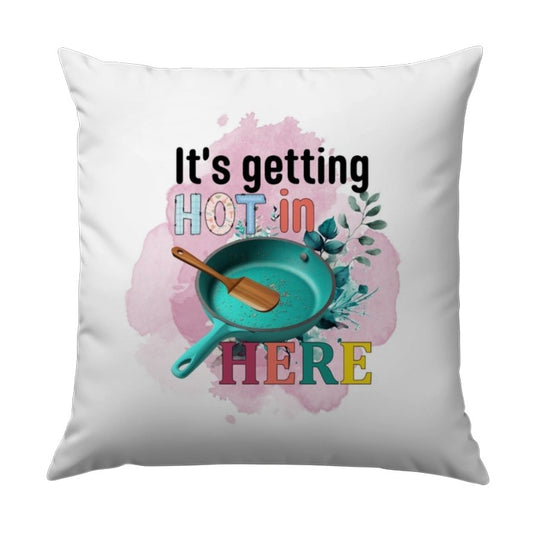 Hot In Here Pillow, Kitchen Pillow, Cooking Pillow, Decorative Pillow, Funny Pillow, Chef Pillow, Home Decor Pillow - Tawshia