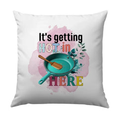 Hot In Here Pillow, Kitchen Pillow, Cooking Pillow, Decorative Pillow, Funny Pillow, Chef Pillow, Home Decor Pillow - Tawshia
