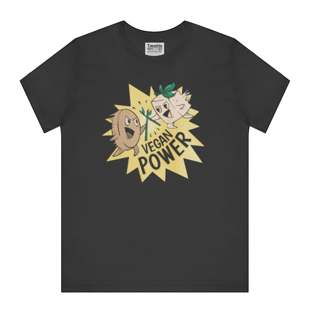Vegan Power Cartoon Characters T-shirt product