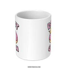 Donut Queen Mug, Funny Foodie Gift, Dessert Lover Mug, Cute Crown Design, Novelty Mug, Coffee Mug, Tea Cup, Gift for Her - Tawshia