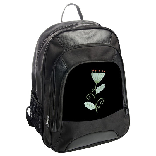 Floral Art Backpack, Botanical Backpack, Flower Pattern Backpack, Stylish Backpack, Everyday Backpack - Tawshia