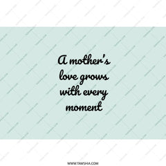 Mother's Love Tumbler, Mom Gift, Inspirational Quote Tumbler, Gift for Mom, Mom Appreciation, Mother's Day Gift, Tumbler with Straw - Tawshia