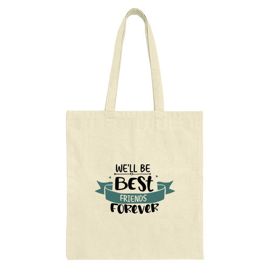Best Friends Forever Tote Bag, Friendship Gift, Gift for Friend, Bestie Bag, Travel Tote, Everyday Bag, Shopping Bag, Birthday Gift - Tawshia