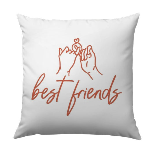 Best Friends Pillow, Pinky Promise, Friendship Decor, Gift for Bestie, Room Decor, Unique Present, Decorative Pillow - Tawshia
