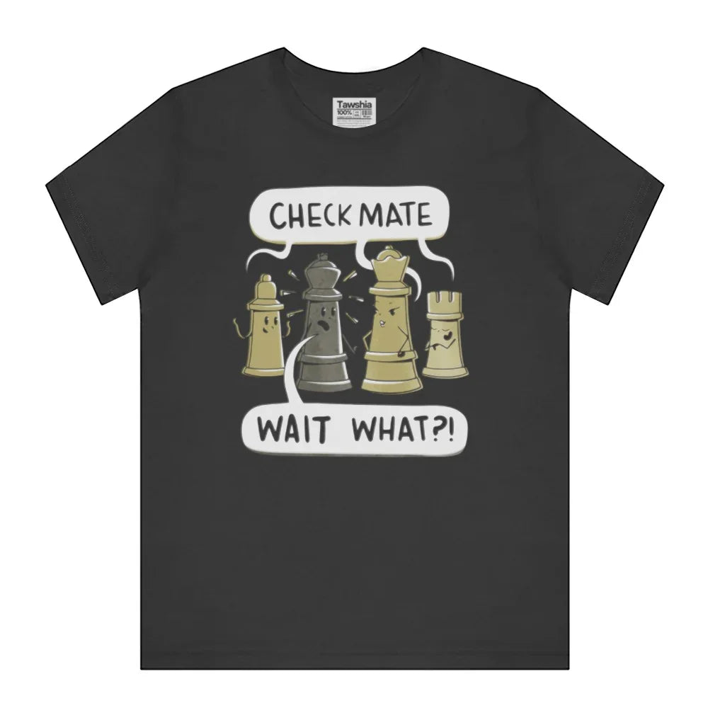 Checkmate Wait What Funny Chess Themed Shirt product