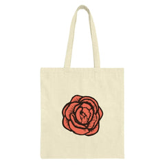 Rose Tote Bag, Floral Tote Bag, Flower Tote Bag, Botanical Art, Elegant Tote, Stylish Bag, Everyday Bag, Trendy Bag, Gift for Her, Eco - Tawshia