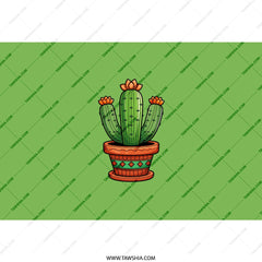 Cactus Tumbler, Succulent Tumbler, Plant Tumbler, Desert Tumbler, Botanical Tumbler, Cute Tumbler, Gift Tumbler, Tumbler with Straw - Tawshia