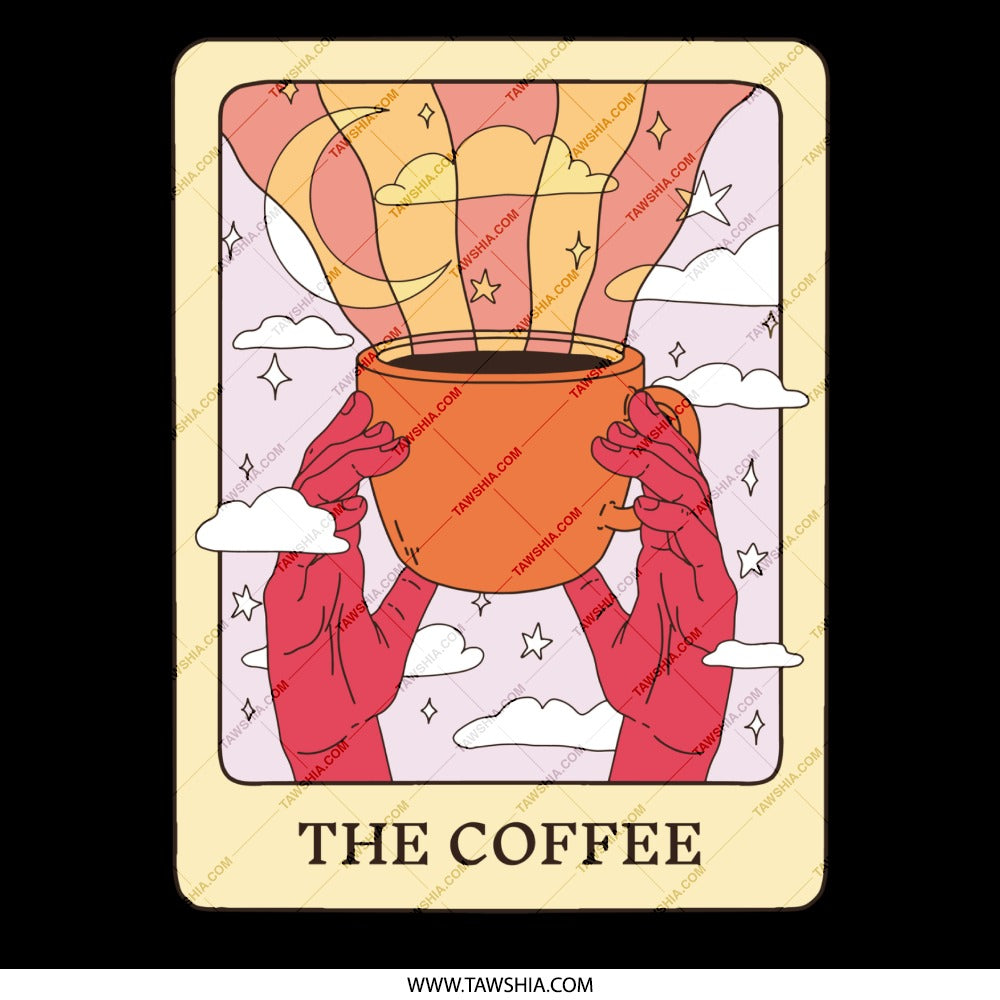 Sun and Moon Hot Beverage with Hands product type