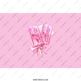 Pink Popsicle Tumbler, Cute Ice Lolly Drinkware, Summer Fun Tumbler, Sweet Treat Gift Idea, Unique Tumbler Design - Tawshia