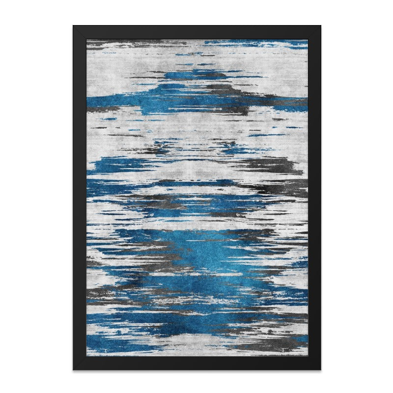 Abstract Wall Art, Blue and Gray Print, Modern Home Decor, Contemporary Art, Unique Wall Decor, Trending Wall Art, Housewarming Gift - Tawshia