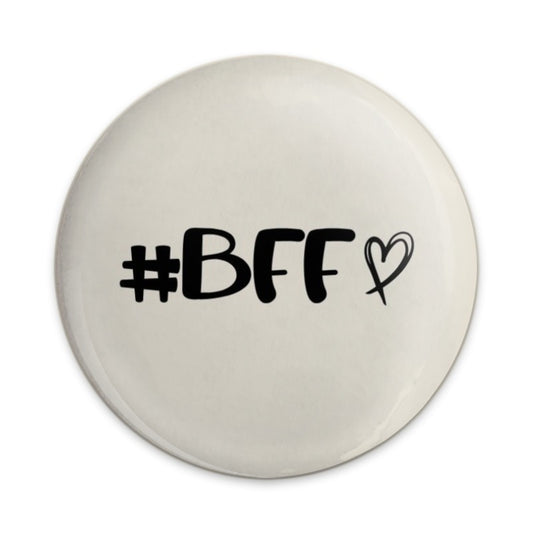 BFF Pinback Button, Best Friends Forever Button, Friendship Pin, Gift for Bestie, Cute BFF Gift, Matching BFF, Heart Button - Tawshia