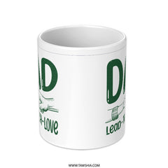 Dad Lead With Love Coffee Mug product