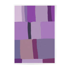 Abstract Purple Photographic Print, Geometric Wall Art, Modern Home Decor, Minimalist Art Print, Trendy Wall Decor, Gift Idea - Tawshia