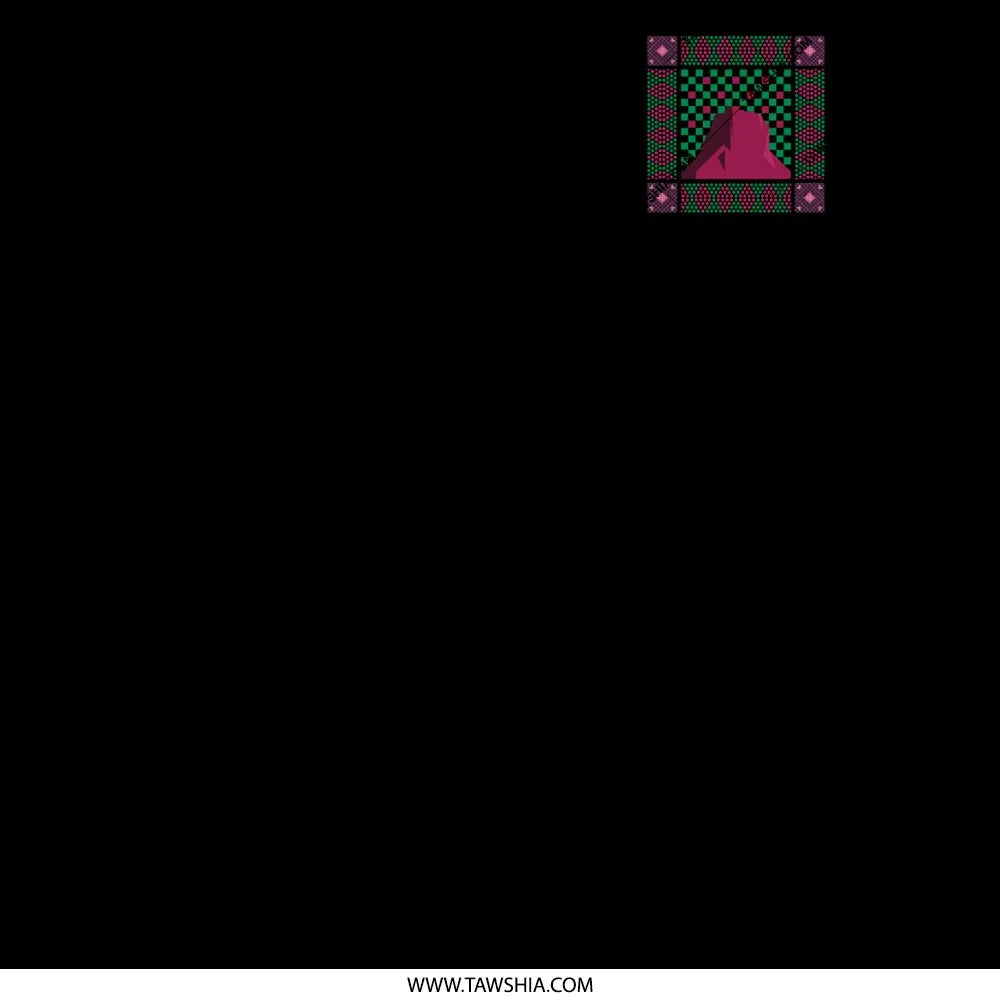 Ancient Temple Design Pattern Displayed on product