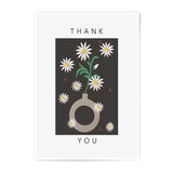 Thank You Daisies Photographic Print, Floral Thank You Art, Flower Power Print, Minimalist Flower Print, Home Decor Wall Art - Tawshia
