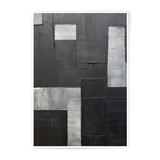 Abstract Art Photographic Print, Black and White Wall Decor, Modern Home Art, Minimalist Print, Geometric Art Print - Tawshia
