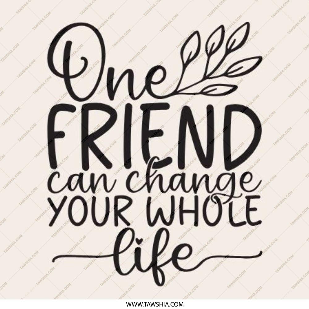 Friendship Pinback Button, Inspirational Friend Quote, Best Friend Gift, Encouragement Present, Friend Appreciation, Thoughtful Badge - Tawshia