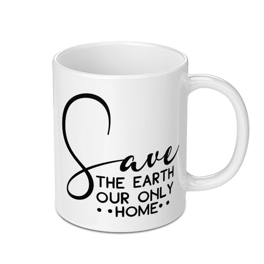 Save Earth Mug, Environmental Mug, Protect Earth, Planet Mug, Earth Lover Gift, Eco Friendly Gift, Go Green Present, Mother Earth Mug - Tawshia