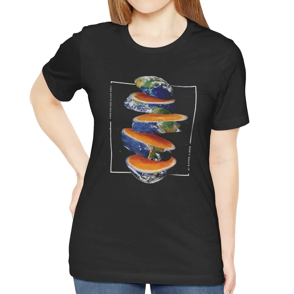 Artistic Earth Layers Abstract Design T-Shirt product