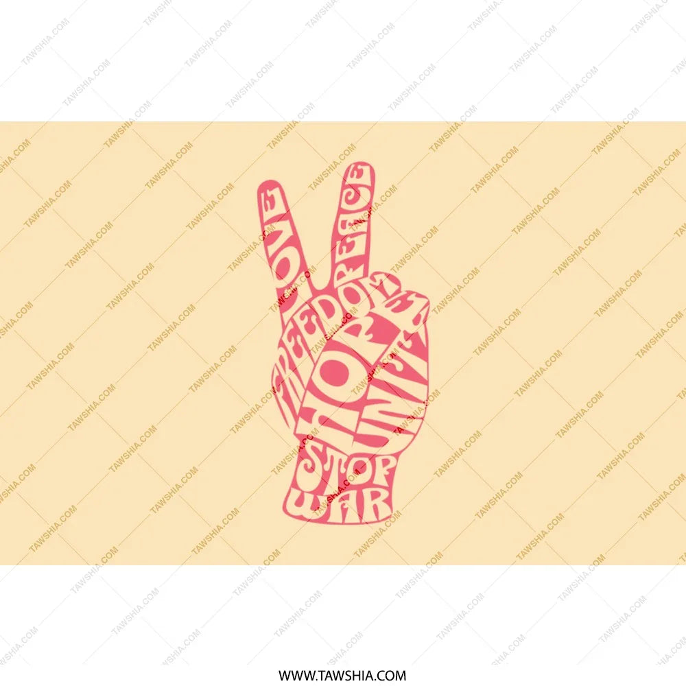 Peace Love Hope Unity Stop War Symbol product