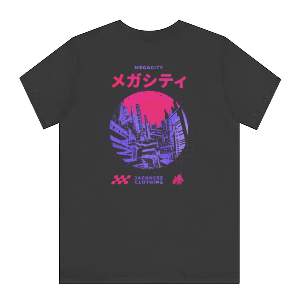 Cyberpunk Cityscape Graphic Tee product type