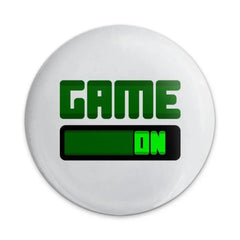 Game On Pinback Button, Gamer Gift, Video Game, Gaming Accessories, Cute Button, Gamer Badge, Gift for Gamers, On Switch Button - Tawshia