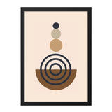 Minimalist Geometric Wall Art, Modern Abstract Print, Circle Art, Neutral Tone Poster, Contemporary Home Decor, Stylish Artwork - Tawshia