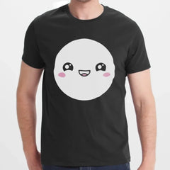 Smiling Cute Face Graphic Design T-shirt product type