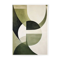 Abstract Art Photographic Print, Geometric Art Print, Modern Wall Art, Olive Green Art, Home Decor, Minimalist Art, Wall Decor - Tawshia