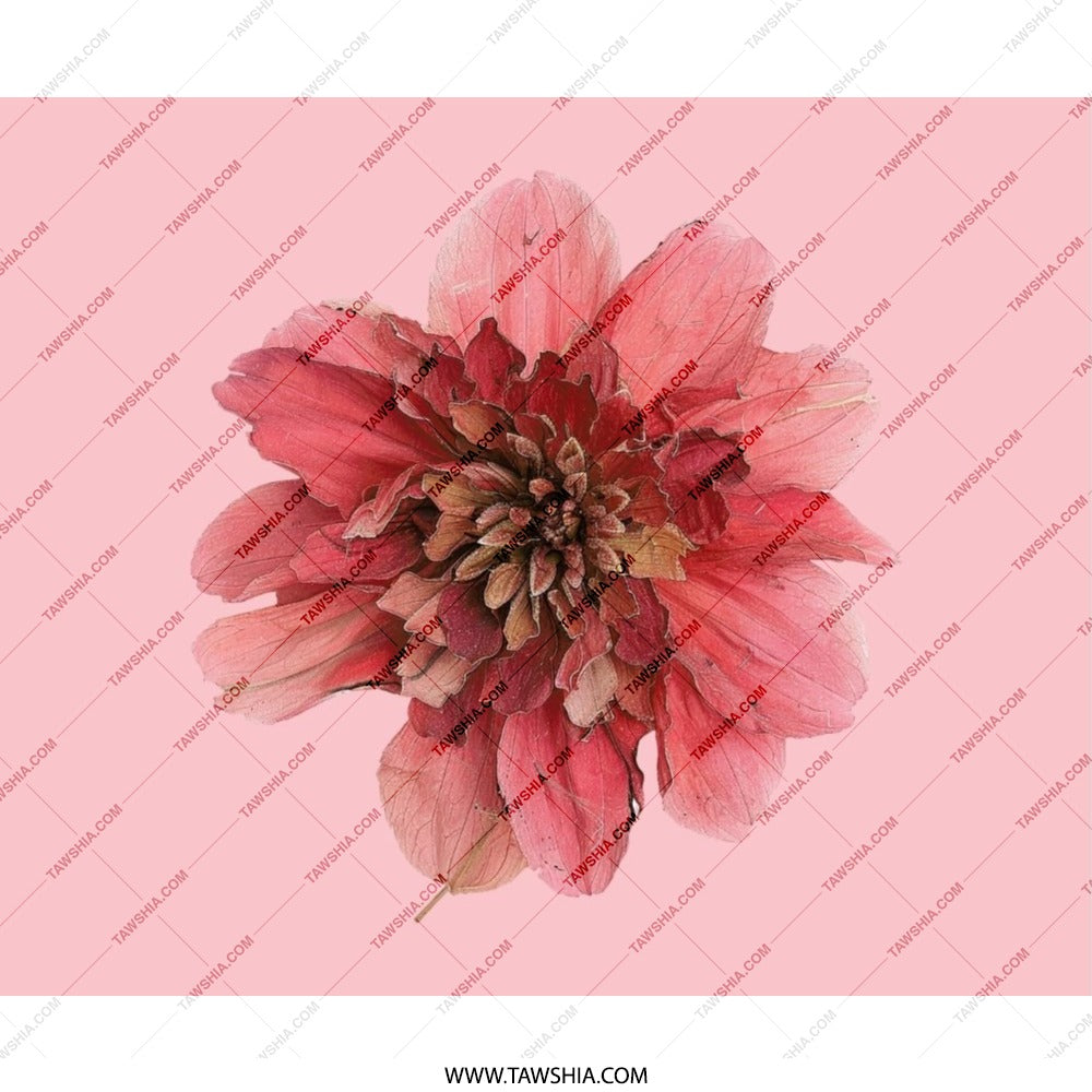 Floral Mouse Pad, Pink Flower Design, Botanical Desk Decor, Trendy Computer Accessory, Unique Gift Idea, Office Essentials - Tawshia