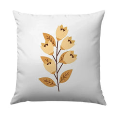 Floral Branch Pillow, Decorative Throw Pillow, Accent Pillow, Home Decor Pillow, Modern Pillow, Flower Design Pillow - Tawshia