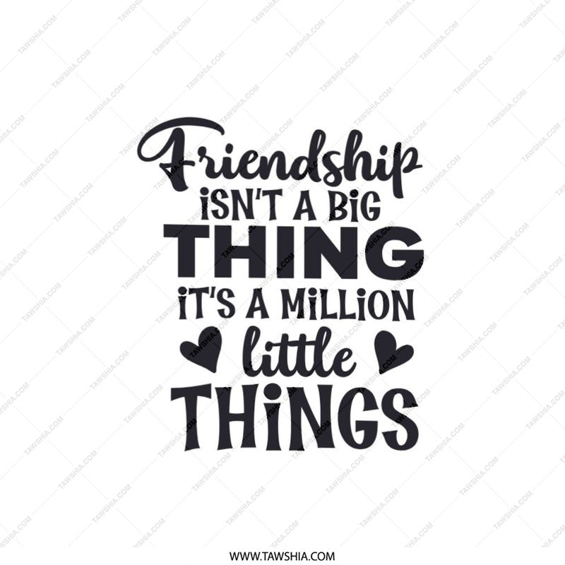 Friendship Pillow, Best Friend Gift, Friendship Quote Pillow, Home Decor Pillow, Decorative Pillow, Cute Pillow Gift - Tawshia