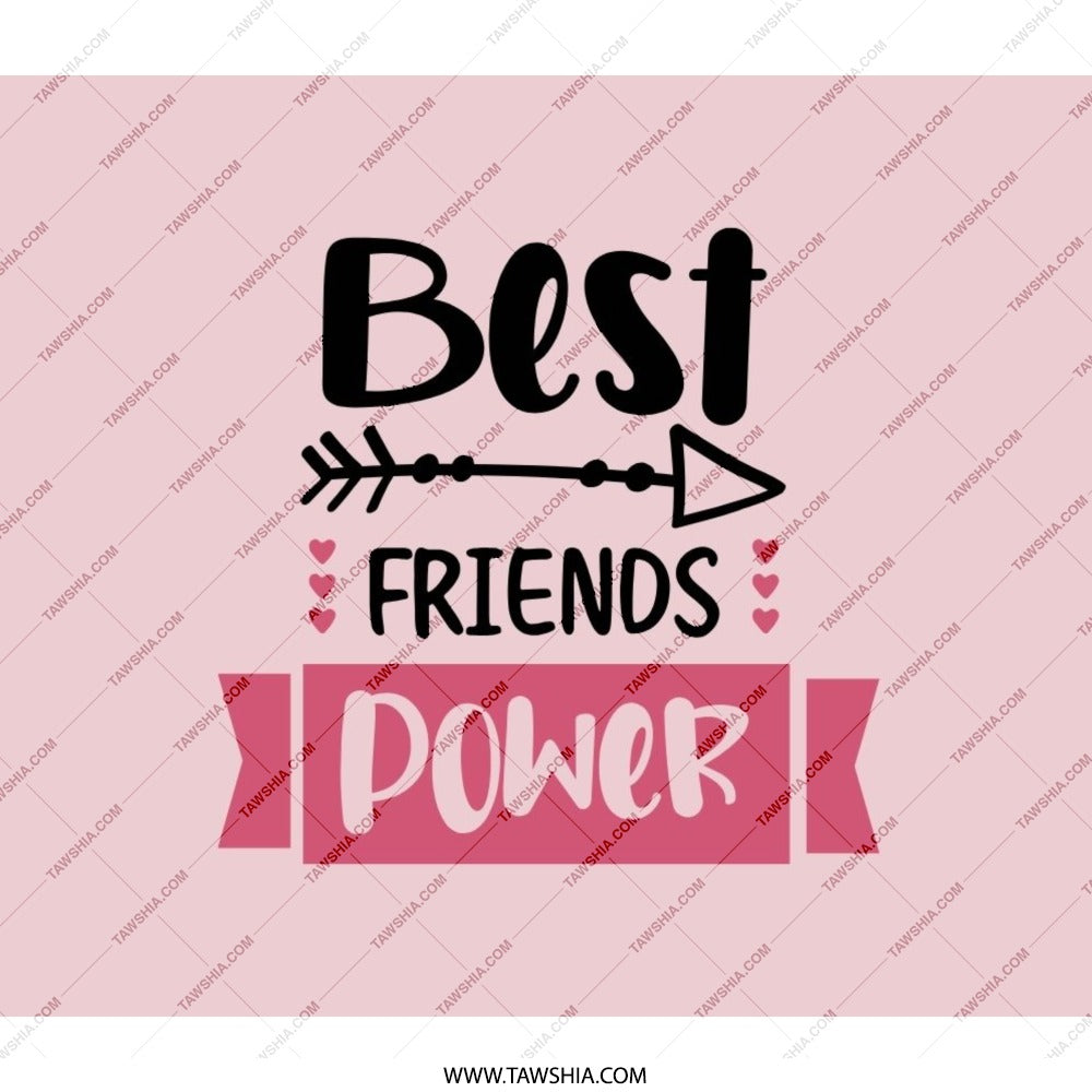 Best Friends Power Backpack, Friendship Backpack, Gift for Bestie, Cute Backpack, Trendy Backpack, Backpack for School - Tawshia