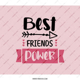Best Friends Power Backpack, Friendship Backpack, Gift for Bestie, Cute Backpack, Trendy Backpack, Backpack for School - Tawshia