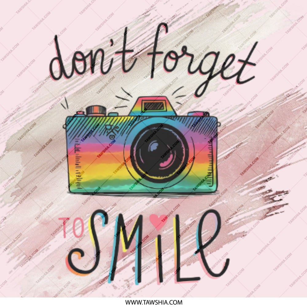 Smile Pinback, Rainbow Camera Button, Motivational Quote, Photo Gift, Positive Vibes Pin, Photographer Gift, Trendy Accessory, Cute Pinback - Tawshia