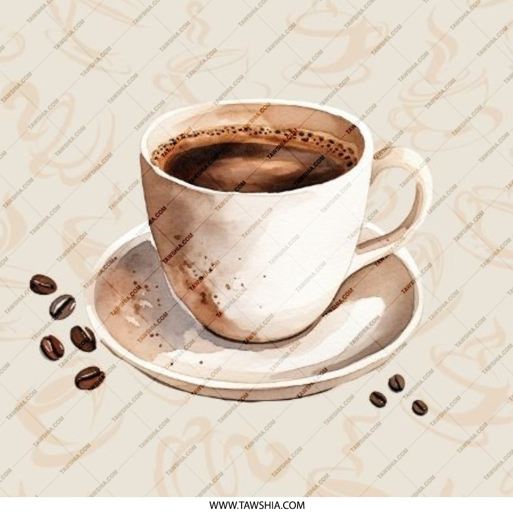Coffee Cup Pinback Button, Latte Art Button, Coffee Lover Gift, Caffeine Addict Pin, Drinkware Badge, Beverage Accessories - Tawshia