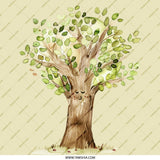 Tree Pinback, Cute Tree Badge, Nature Inspired Pin, Tree with Face Button, Unique Pin, Aesthetic Badge, Whimsical Tree Gift, Tree Lover Pin - Tawshia