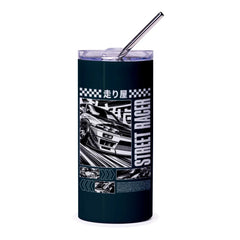 Japanese Street Racer Tumbler with Lid and Straw product