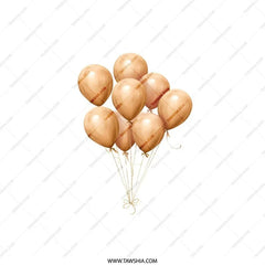 Balloon Pillow, Party Pillow, Birthday Pillow, Celebration Pillow, Decorative Pillow, Home Decor Pillow, Nursery Pillow, Kids Room Pillow - Tawshia