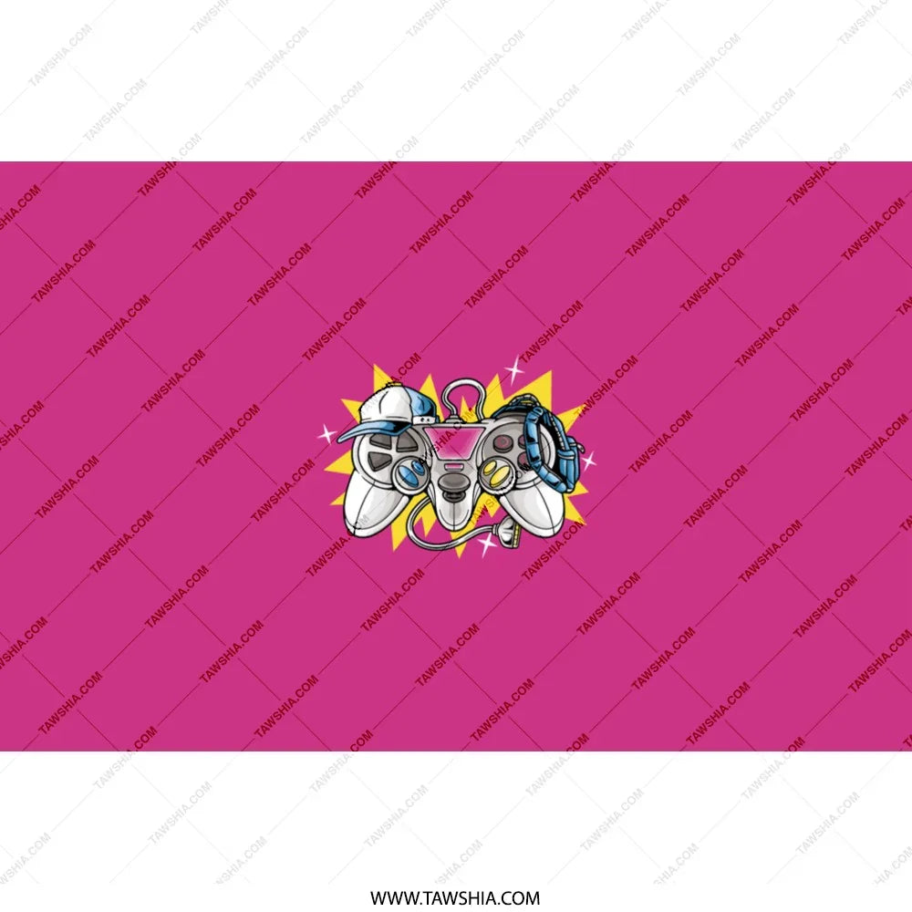 Vibrant Game Controller Graphics Pop Art product type