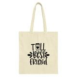 Best Friend Coffee Tote Bag, Gift for Bestie, Cute Friends, Coffee Lover, Friendship Gift, Trendy Tote, Everyday Bag, Present Idea - Tawshia