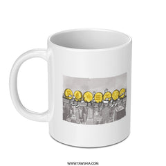 Cityscape Cartoon Emoji Design Coffee Mug product