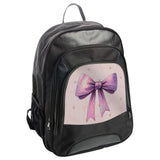 Sparkling Pink Bow Design Large Backpack Product